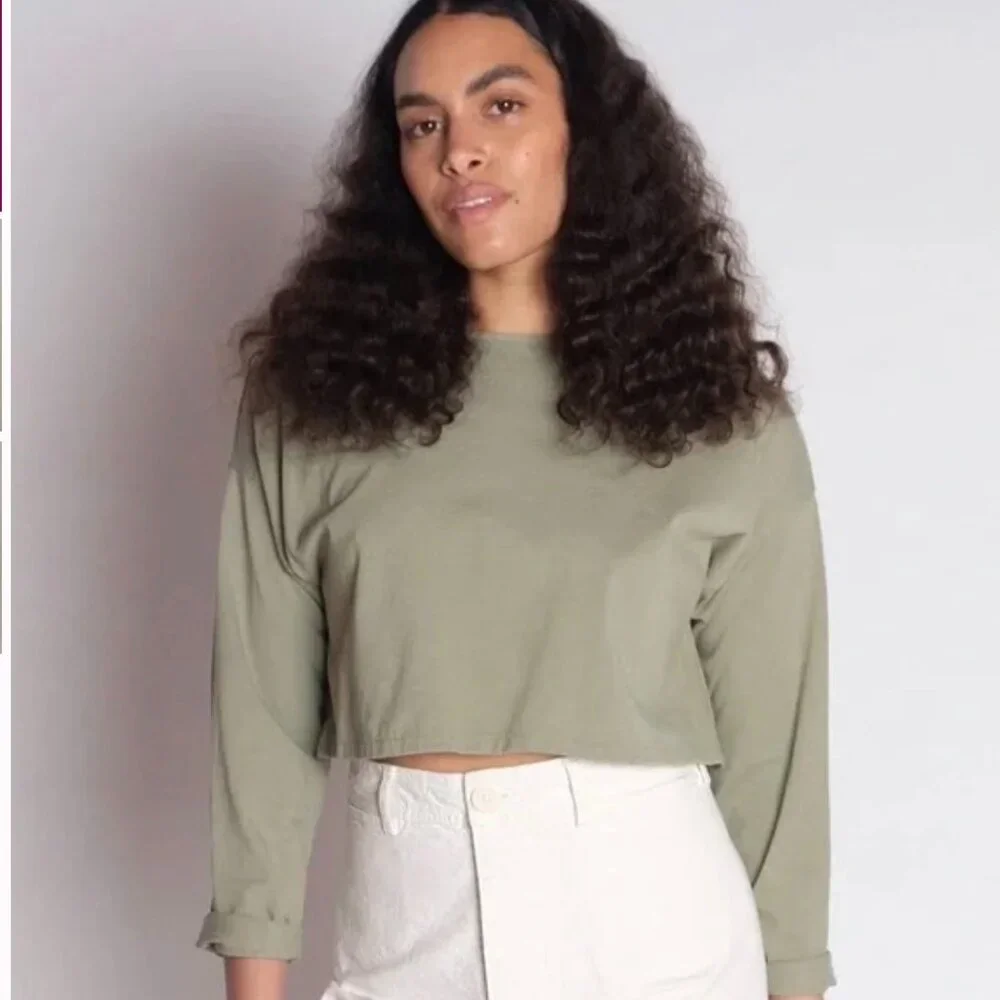 Jesse Kamm Baja Top in Shrub Green